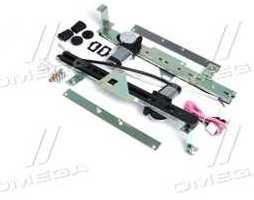 Склопідйомник ВАЗ 21213, 21214 електричний рейковий (передні двері) (компл.) (DECARO)