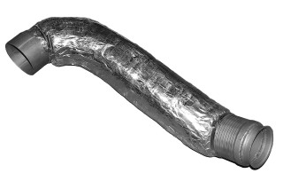 Гофра металлическая выхлопной трубы JD8100/8200/8300/8400 (RE44784)  (Parts Express)