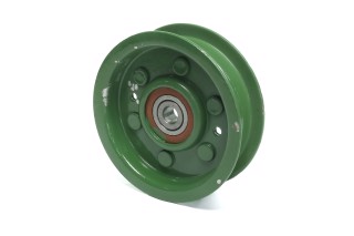 Шкив натяжной привода вентилятора очистки комбайна JD9500 (AH168599, AH140497) (Parts Express)