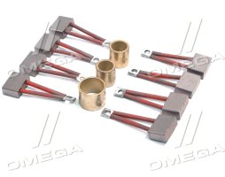 Щітка стартера МАЗ СТ-25 (8 штук з ізоляцією) + втулки стартера (3 штуки) (DETALKA)