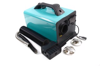 Автономный воздушный отопитель салона в корпусе 12V 5000Вт (бак сбоку) (TEMPEST)