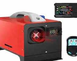 Автономный воздушный отопитель салона в корпусе 24V 5000Вт (бак сбоку) (TEMPEST)