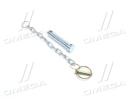 Палец тяги центральной МТЗ (D=22мм) (комплект с чекой) <ДК>