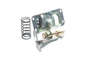 Замок капота ГАЗ 3307,53,3309,4301 у зборі (7 найменувань, з гачком)