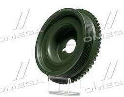 Шкив коленвала (Демпфер) ВАЗ 2110, 2112 16-ти клап. (зеленый) (RIDER)