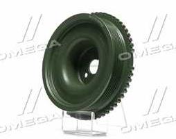 Шкив коленвала (Демпфер) ВАЗ 2113-15, 2110 8-ти клап.  (зеленый) (RIDER)
