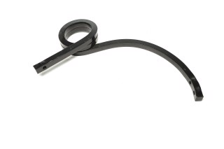 Стойка культиватора двухспиральная 25х25мм. Strom пружинная правая (KM060083) (Eurozappa)