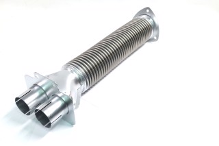 Металорукав з трійником у зборі сільфон нерж.