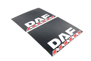 Бризковик 480X600X4 (кольоровий) з написом DAF (TEMPEST)