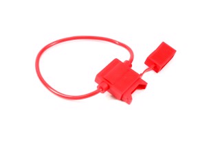 Запобіжник підвісний, корпус запобіжника EURO, гумовий (DECARO)