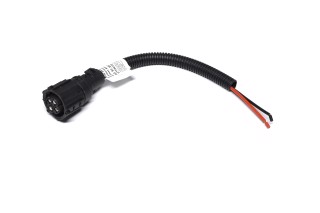 Штекер фишка (разъем) электрический AMP 4PIN байонет фонаря (DECARO)