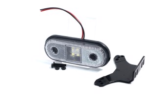 Фонарь габаритный 24V 4 LED белый (TEMPEST)