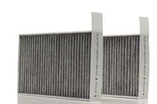 Фільтр салону вугільний (компл.) Tesla Model 3 17-, Model Y 19- (вир-во Blue Print)