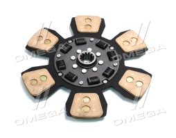 Диск сцепл. ведомый МТЗ 80,82 (керамич., лепестковый) (ТМ JUBANA)