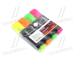 Набір маркерів текст., 4 кольори в пластиковому футлярі 1-5мм, Axent Delta