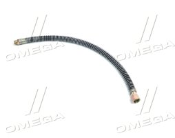 Шланг гальмівний ГАЗ 33104 передній (L=540 мм, з пружиною, гайка-штуцер М20хМ16)