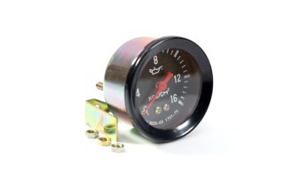 Вказівник тиску оливи (манометр) МТЗ, ХТЗ (16 атмосфер) (без підсвічування) (МД-225) <ДК>