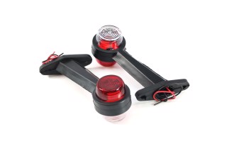 Фонарь габаритный 45 гр. 16см (под лампочку) L+R (цена за шт) (TEMPEST)