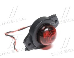 Фонарь габаритный 24V LED 60х45мм. красный (TEMPEST)