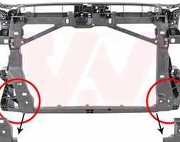 Панель пер. AUDI A3 12 > 16 (Van Wezel)