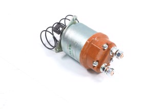 Реле стартера ГАЗ,УАЗ,ПАЗ,ЗИЛ втягивающее (медный контактный диск, медная обмотка) (DETALKA)