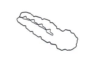 Прокладка кришки головки блоку циліндрів SSANGYONG 2.0 Xdi D20DT/D20DTP 05- (вир-во Elring)