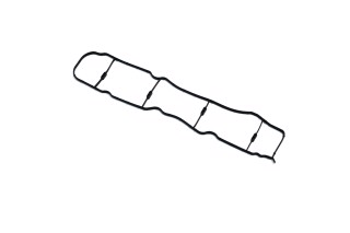 Прокладка, впускний колектор VW CRAFTER/T6 2,0 TDI (вир-во Elring)