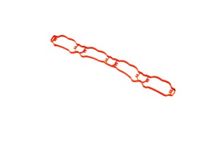 Прокладка, впускний колектор VAG 1,8/2,0 TFSI 13- (вир-во Elring)