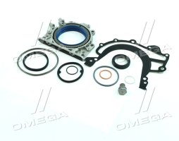 Комплект прокладок з заднім сальником, картер двигуна VW CRAFTER 2.5 TDI CEBA/CEBB (вир-во Elring)