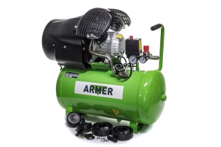 Компресор 50 л, 2230 Вт, 220 В, 8 атм, 354 л/хв, 2 циліндри <ARMER>