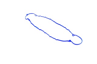 Прокладка картера оливного Газель NEXT,Бізнес дв.Evotech 2,7 (синій силікон) (TEMPEST)