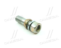 Шпилька штанги реактивної КАМАЗ важеля верхнього у зборі (М20х1,5х45, міцність 10.9) (DETALKA)