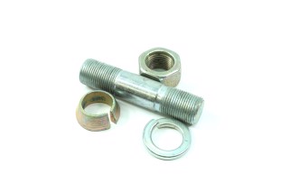 Шпилька кронштейна штанги реактивной КАМАЗ в сборе УДЛИНЕННАЯ (М20х1,5х98, прочность 10.9) (DETALKA)