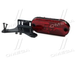 Фонарь габаритный 24V 3-LED Unipoint красный (TEMPEST)