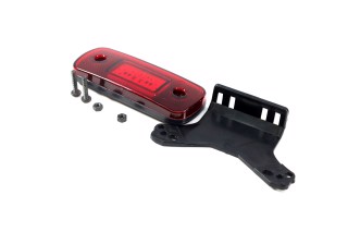 Фонарь габаритный 24V 12 LED красный (TEMPEST)