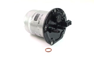 Фільтр паливний RENAULT DUSTER 1.5 DCI 10- (вир-во MANN)