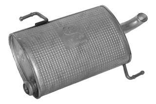 Глушник задн. Peugeot 206 SW універсал (2E, K) (2002-06) (вир-во Polmostrow)