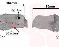 Радіатор масляний BMW (Van Wezel)