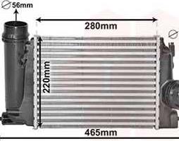 Інтеркулер NISSAN QASHQAI / RENAULT MEGANE (Van Wezel)