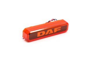 Фонарь габаритный 24V LED оранжевый с надписью DAF (TEMPEST)