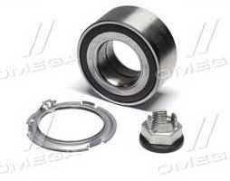 Підшипник маточини OPEL VIVARO, NISSAN PRIMASTAR, RENAULT TRAFIC II 01-перед. міст з ABS(Вир-во SKF)