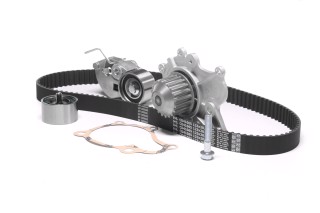 Комплект ременя ГРМ із водяним насосом (Вир-во NTN-SNR)