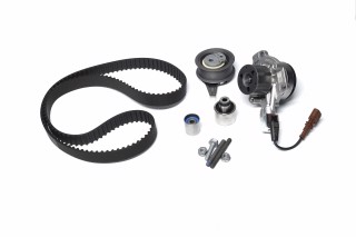 Комплект ременя ГРМ із водяним насосом (Вир-во NTN-SNR)