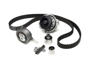 Комплект ременя ГРМ із водяним насосом (Вир-во INA)