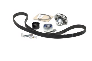 Комплект ременя ГРМ із водяним насосом (Вир-во INA)