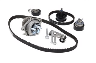 Комплект ременя ГРМ із водяним насосом (Вир-во INA)