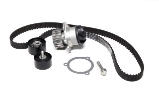 Комплект ременя ГРМ із водяним насосом (Вир-во INA)