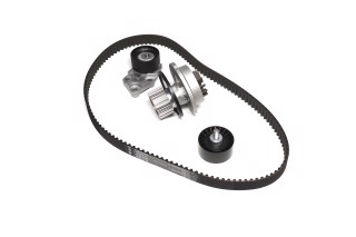 Комплект ременя ГРМ із водяним насосом (Вир-во INA)