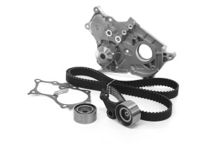 Комплект ременя ГРМ із водяним насосом (Вир-во INA)