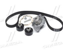 Комплект ременя ГРМ із водяним насосом (Вир-во INA)